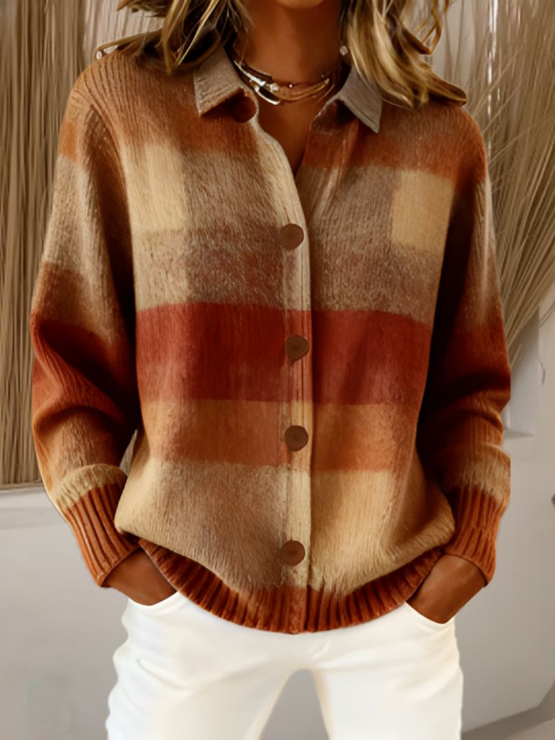 Sadie™ | Classic Tartan Cardigan